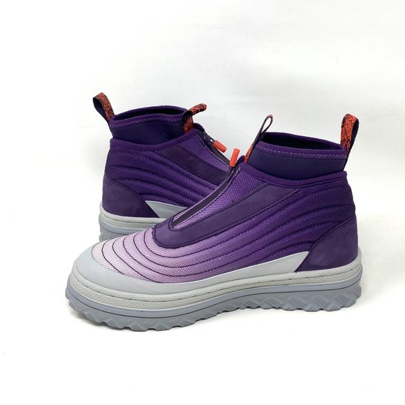 💖MEGA SALE💖Converse Pro Leather X2 Trek White Purple High Women Suede 171842C - Picture 7 of 10